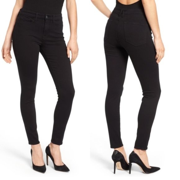 Good American Denim - Good American Good Legs Black Skinny Jeans 6